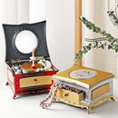 Porta Jóias Musical com Unicórnio Giratório. Organize as joias das meninas com estilo e crie momentos mágicos com uma melodia encantadora. Ideal para presentes de aniversário e Natal para meninas de 4 a 10 anos